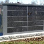 Columbaria Mausoleums Family Mausoleum in Granite