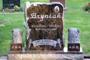 Custom Granite Memorial Bryniac Monument