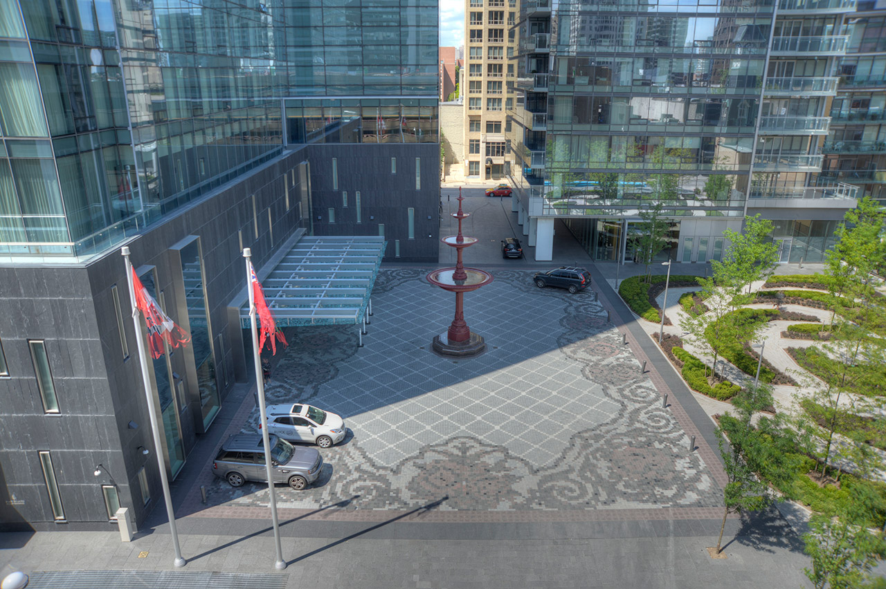 aerial view of HGH's Granite project at Four Seasons Hotel Residence in Toronto Canada