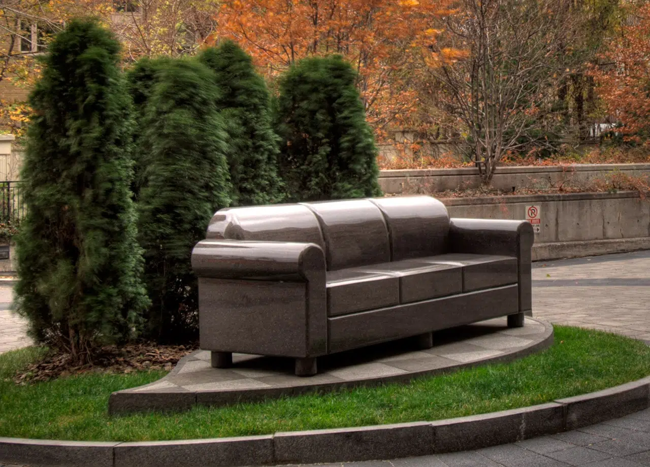 Prince Arthur Condominiums’ Granite Sofa