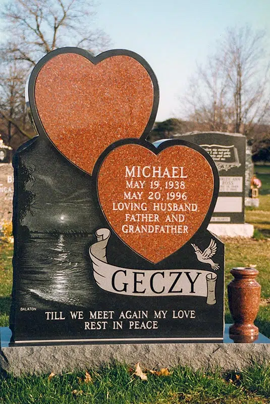 Custom Memorial Geczy Monument