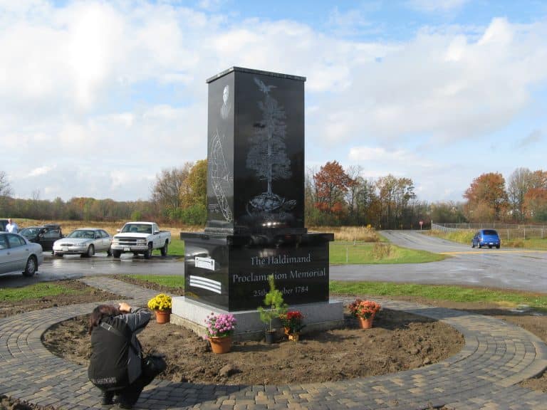 HGH Granite Cemetery Monument Installation