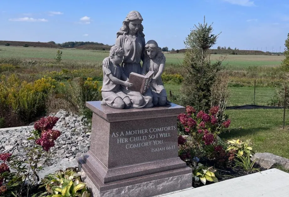 Catholic Cemeteries of the Diocese of Hamilton& HGH Granite - Mother and Children