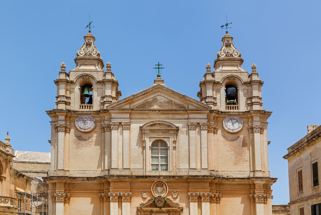 St. Publius Parish Church in Malta