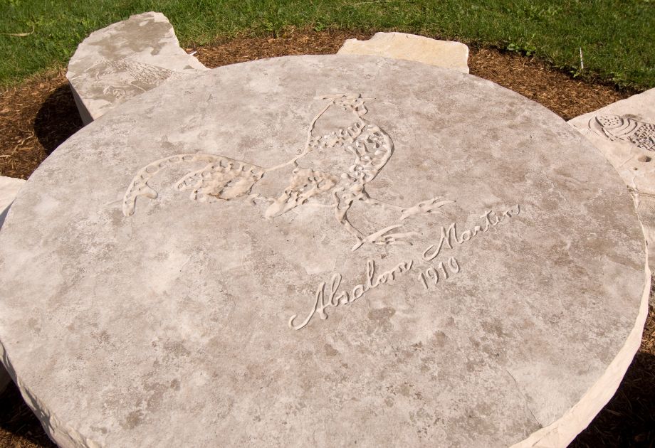 Rim Park Granite Stone Table