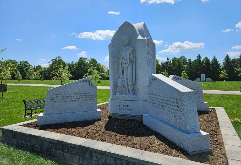 Four Evangelists Monument Installation