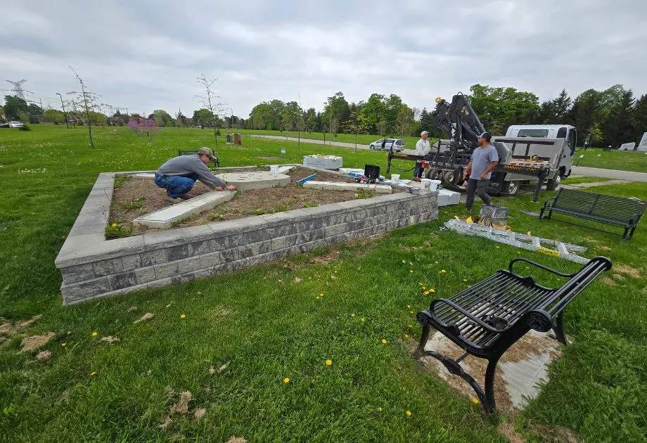 Four Evangelists Monument Installation