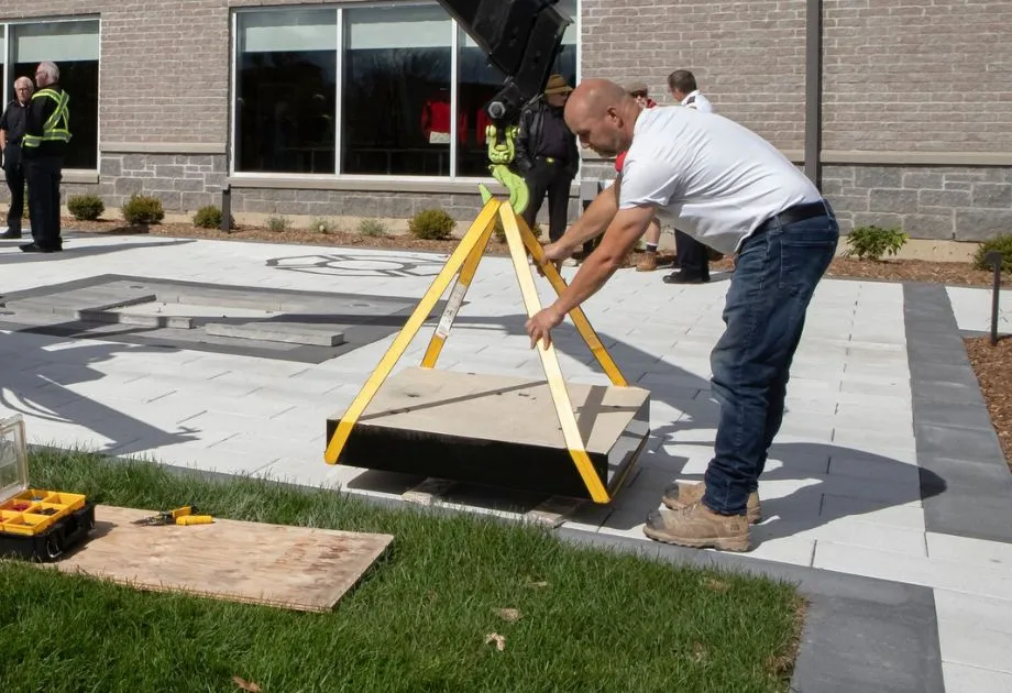 Uxbridge Firefighters’ Memorial Installation