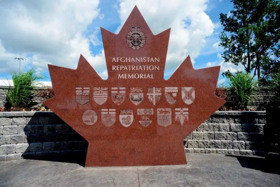 afghanistan repatriation memorial front