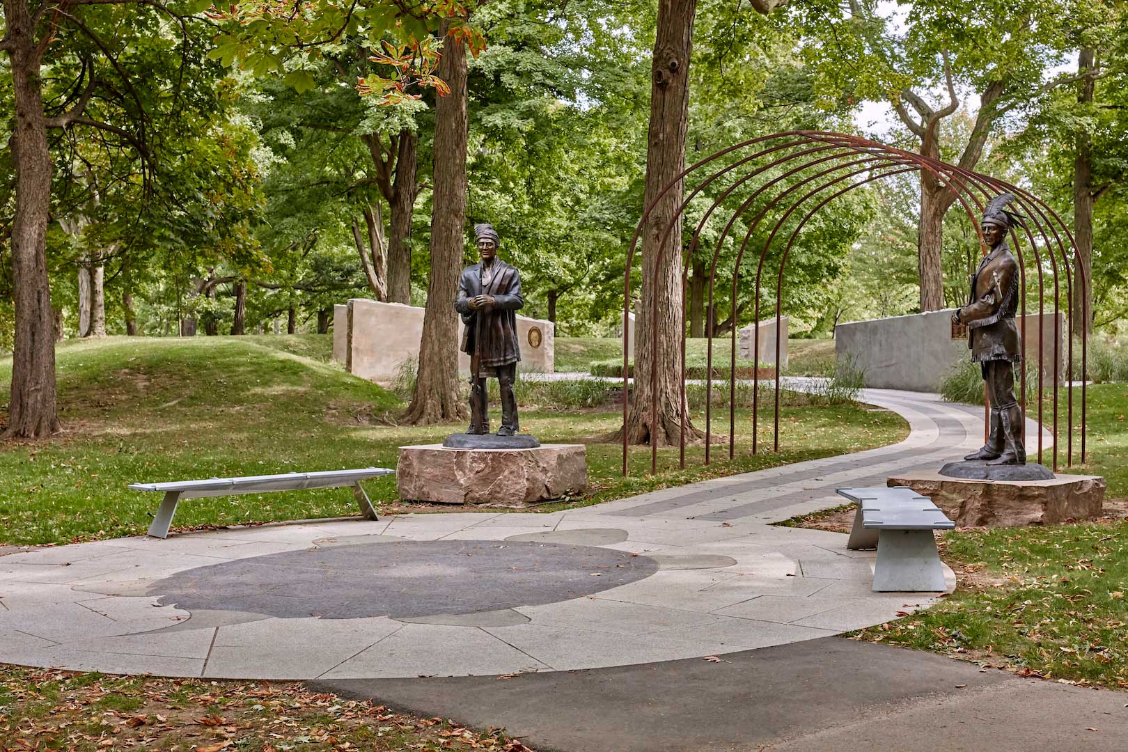 Landscape of Nations Memorial, Queenston Heights Park, Niagara-on-the-Lake